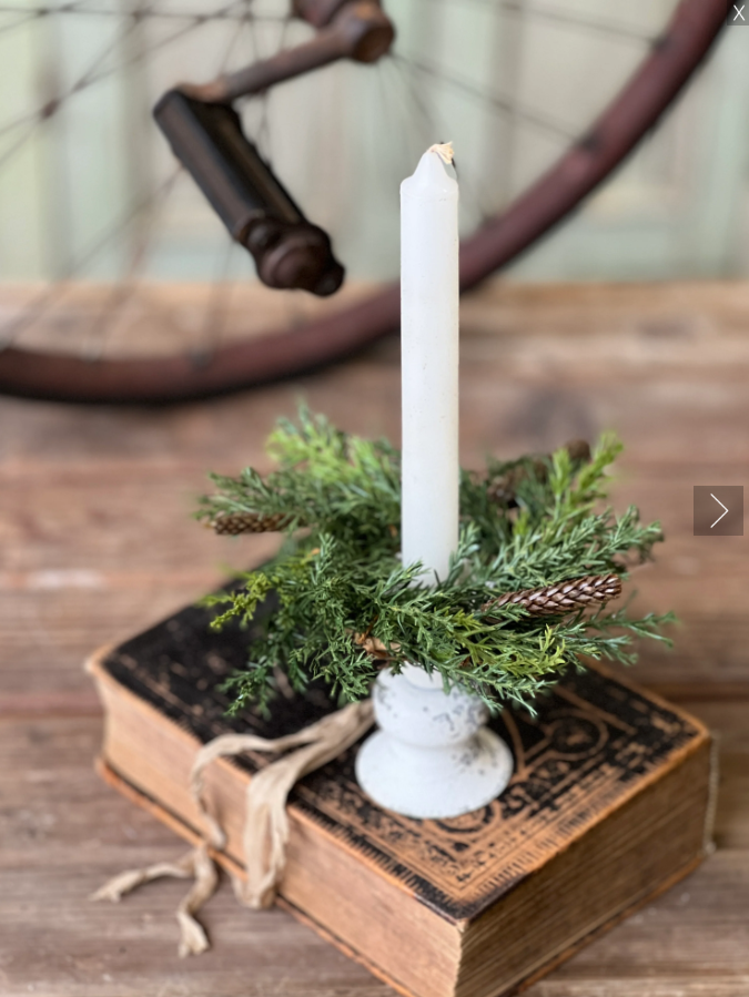 Rainwashed Candle Ring | Wreath | 10
